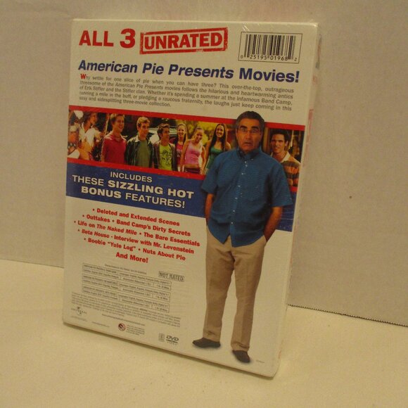 American Pie Presents NEW Factory Sealed Red White Blue Graphic 3 DVD Movie - Picture 2 of 3